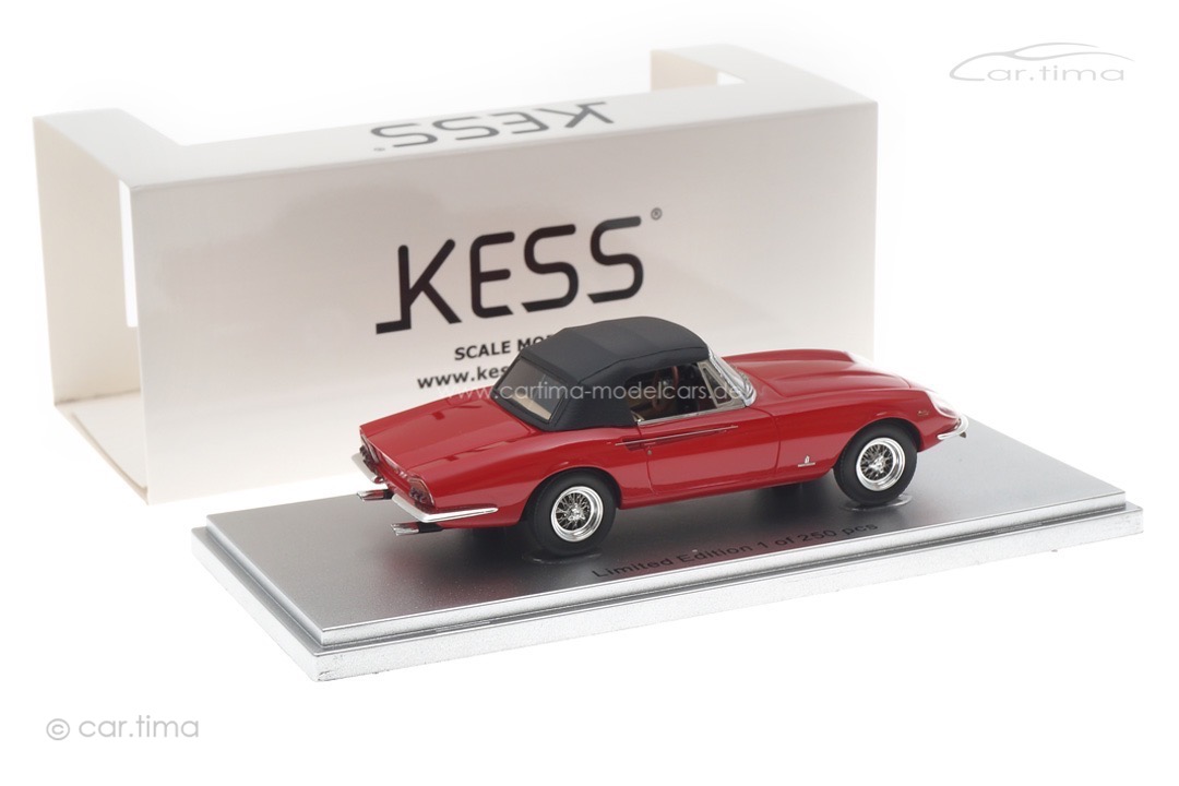 Ferrari 365 California Spyder Closed 1966 rot Kess 1:43 KE43056280